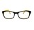 Blue Shield (Zero Power) Kids Computer Glasses : Oval Black Acetate Medium 61406AF