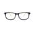 Blue Shield (Zero Power) Kids Computer Glasses : Rectangle Blue Acetate Medium 61407AF