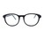 Blue Shield (Zero Power) Kids Computer Glasses : Round Brown Acetate Small 61410AF