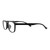 Blue Shield (Zero Power) Computer Glasses: Full Rim Oval Black TR90 Medium 49120B