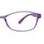 Blue Shield (Zero Power) Computer Glasses: Full Rim Oval Purple TR90 Medium 49121B