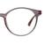 Blue Shield (Zero Power) Computer Glasses: Full Rim Round Pink TR90 Medium 29553B