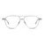 Full Rim Acetate Aviator Grey Large Unofficial UNOM0187 Eyeglasses