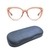Full Rim Acetate Cat Eye Brown Female Medium Sensaya SYOF0011 Eyeglasses