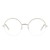 Half Rim Stainless steel Round Gold Female Medium Sensaya SYOF0001 Eyeglasses