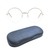Half Rim Stainless steel Round Gold Female Medium Sensaya SYOF0001 Eyeglasses