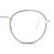 Full Rim Stainless steel Round Black Female Medium Unofficial UNOF0065 Eyeglasses