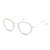 Full Rim Stainless steel Round Black Female Medium Unofficial UNOF0065 Eyeglasses