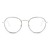 Full Rim Stainless steel Round Black Female Medium Unofficial UNOF0065 Eyeglasses