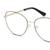Full Rim Stainless steel Cat Eye Black Female Medium Unofficial UNOF0282 Eyeglasses