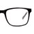 Full Rim Acetate Rectangle Black Male Large Miki Ninn MNOM0011 Eyeglasses