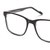 Full Rim Acetate Rectangle Black Male Large Miki Ninn MNOM0011 Eyeglasses