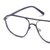 Full Rim Stainless steel Aviator Blue Male Large Sensaya SYOM0005 Eyeglasses