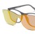 Rectangle Mirrored Lens Pink Grey Acetate Full Rim Medium Unofficial UNOM0014 Sunglasses