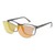 Rectangle Mirrored Lens Pink Grey Acetate Full Rim Medium Unofficial UNOM0014 Sunglasses