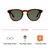 Round Polarised Lens Green Brown Acetate Full Rim Small Heritage HSEM15 Sunglasses