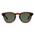 Round Polarised Lens Green Brown Acetate Full Rim Small Heritage HSEM15 Sunglasses