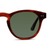Round Polarised Lens Green Brown Acetate Full Rim Small Heritage HSEM15 Sunglasses