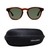 Round Polarised Lens Green Brown Acetate Full Rim Small Heritage HSEM15 Sunglasses
