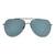 Yellow Revo Gun Metal Aviator Sunglasses 12090