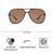 Brown Aviator Sunglasses 12091P