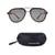 Grey Gun Metal Aviator Sunglasses 12094P