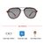 Grey Gun Metal Aviator Sunglasses 12094P