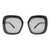 Black Square Sunglasses 41426P