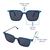 Blue Rectangle Sunglasses 72102