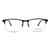 Black Rectangle Frame for Men ELITE