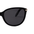 Black Oval Sunglasses for Women