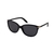 Black Oval Sunglasses for Women