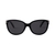Black Oval Sunglasses for Women