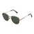 Gold Oval Sunglasses for Men