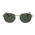 Gold Oval Sunglasses for Men