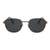 Metallic Oval Sunglasses for Men