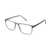Grey Rectangle Frame for Men +VIBE