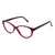 Red Rectangle Frame for Women +VIBE