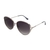Silver Oval Sunglasses for Women
