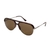 Brown Pilot Sunglasses for Unisex