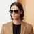 Metallic Pilot Sunglasses for Unisex