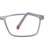 Grey Rectangle Computer Glasses for Unisex Screen Pro