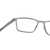 Grey Rectangle Computer Glasses for Unisex Screen Pro