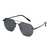 Black Aviator Sunglasses for Men