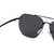 Black Aviator Sunglasses for Men