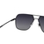 Black Aviator Sunglasses for Men