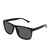 Black Rectangle  Sunglasses for Men