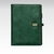 A5 Personal Organizer | Undated | Magnetic Strap Closure | Two Small and One Large Inside Pocket | Moderno | Olive Green