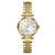 Flair Yellow Stainless Steel Analog Watch