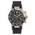 One Sport Black Genuine Leather Analog Watch